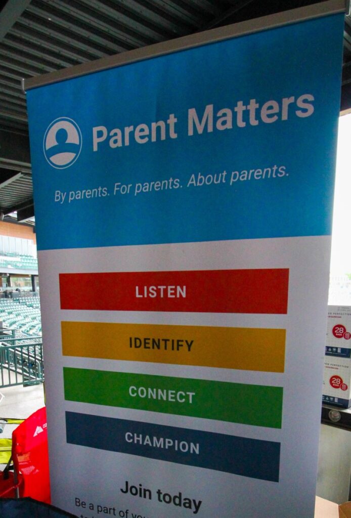 Parent Matters sign