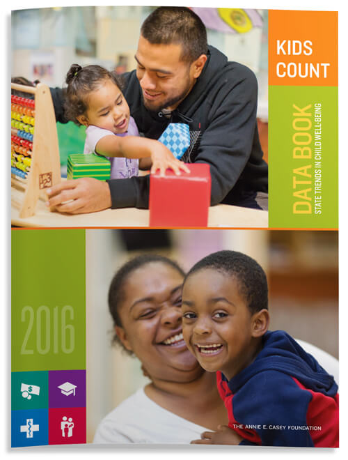 2016 KIDS COUNT data book cover