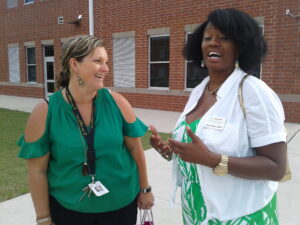 Adele Dixon and Karen Dukes-Smith