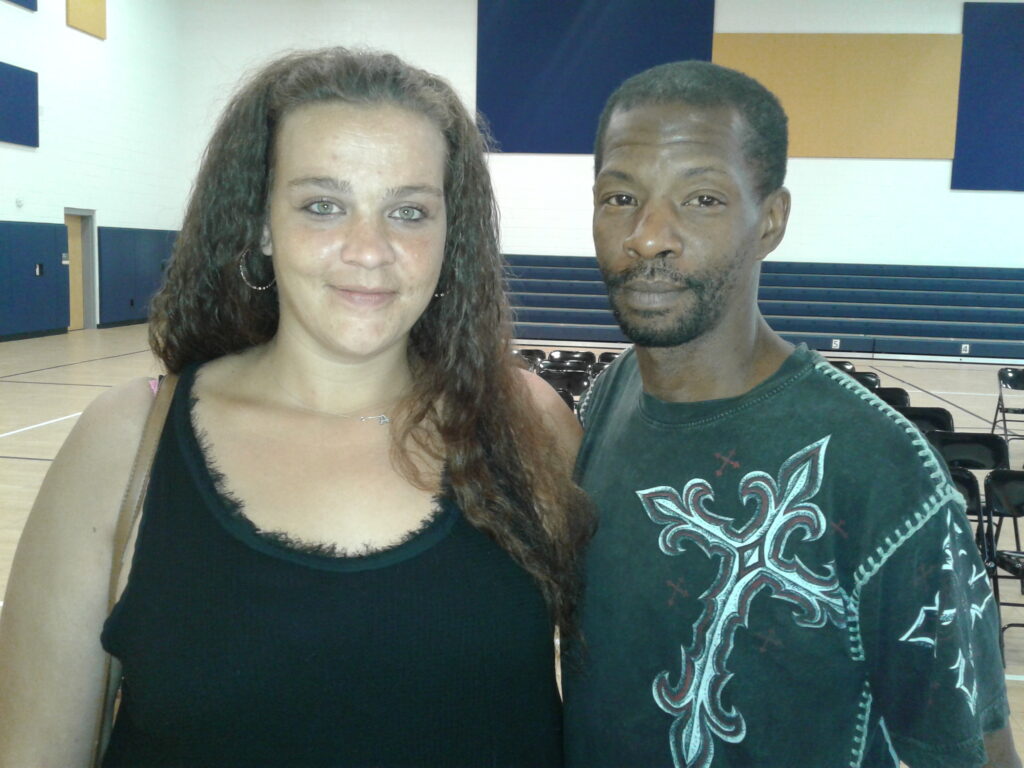 Amanda Sweat and David Gates