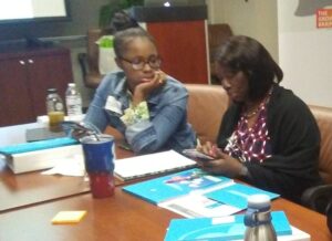 Lamikka Purvis at Peer Learning Session