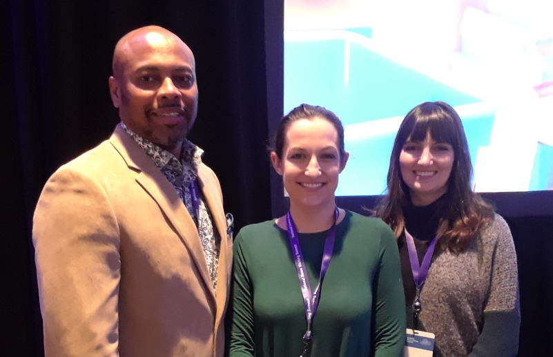 Home Visiting team, Eric Bellamy, Katrin Bost, Cathy Ramage