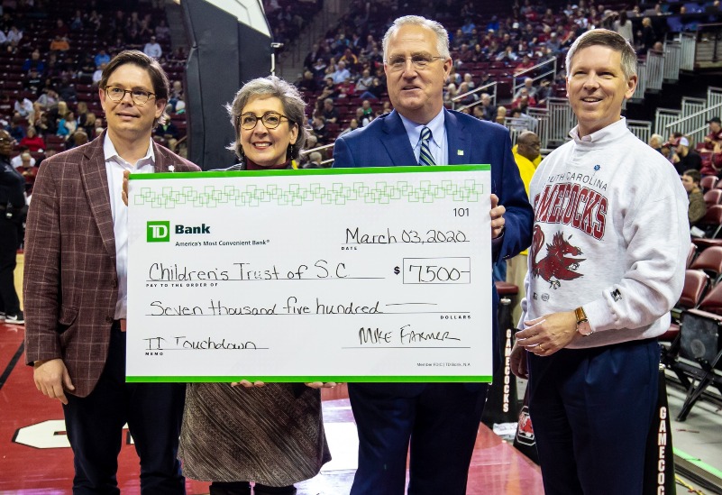 TD Bank Makes Donation to Children's Trust