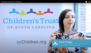Screenshot of home visiting video