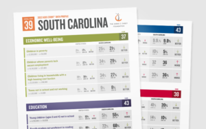 Child Well Being in South Carolina data profile