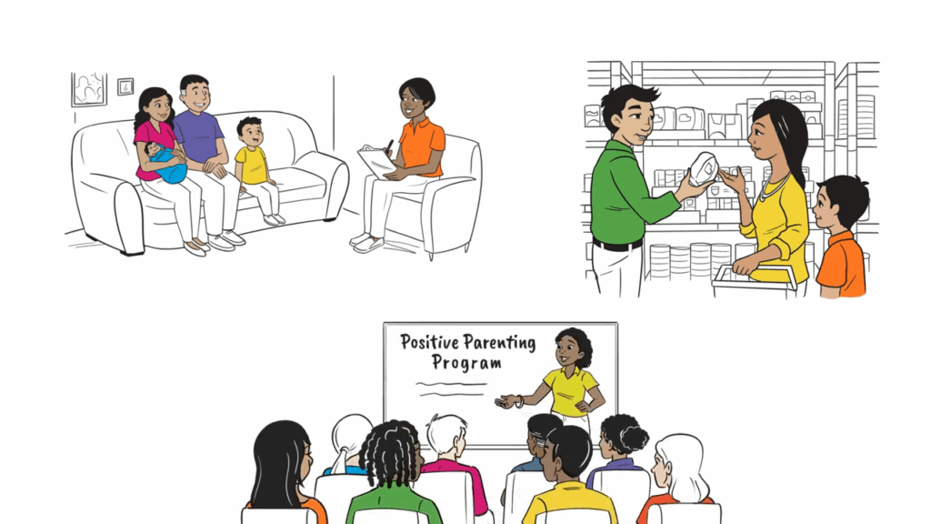 Family resource center video screenshot