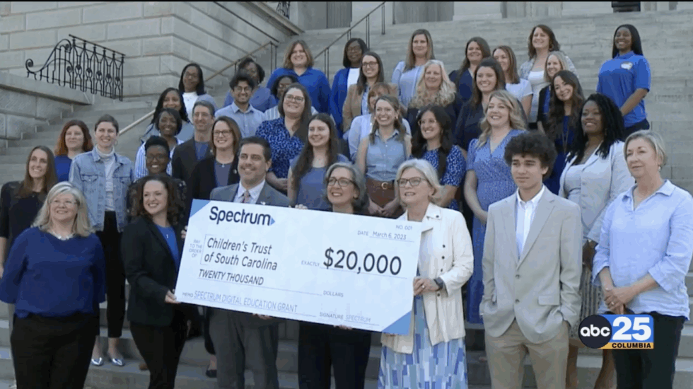 Spectrum Sc Spectrum provides $20K for Children’s Trust of South Carolina ...