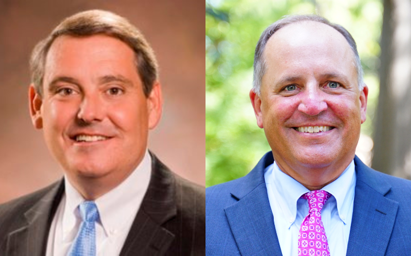 Senator Ross Turner and and Bob Morgan