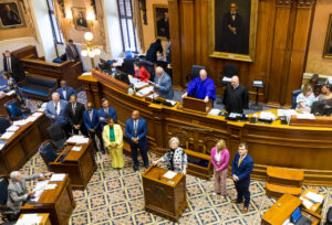 Sen. Katrina Shealy speaks in the South Carolina Senate