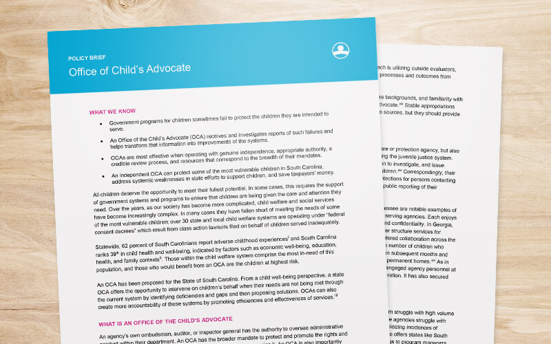 Office_Childs_Advocate_card_01 - Children's Trust of South Carolina Office of child's advocate brief