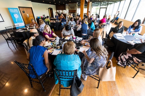 Child Abuse Prevention Month Kickoff meeting.