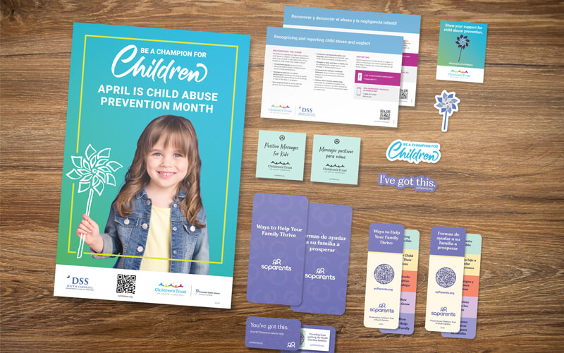 Child Abuse Prevention Month materials for 2025