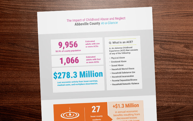 The Impact of Childhood Abuse and Neglect county profile.