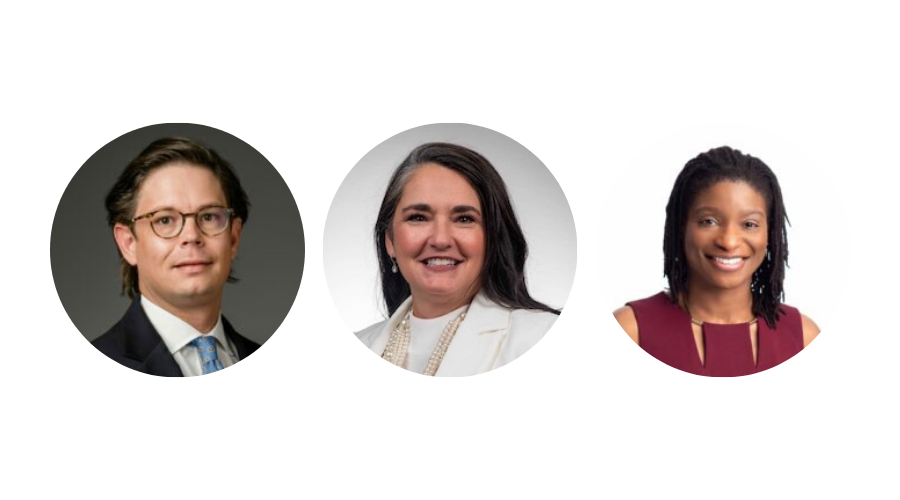 Philip Vann, Tracy Lamb and Shawan Gillians