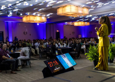 Princess Sarah speaks during the Building Hope for Children Conference 2024.