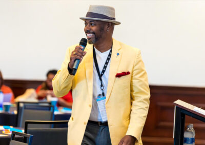 Eric Bellamy speaks during a session at the Building Hope for Children Preconference.