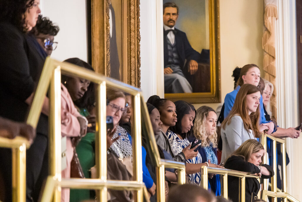 Home visitors at the Statehouse
