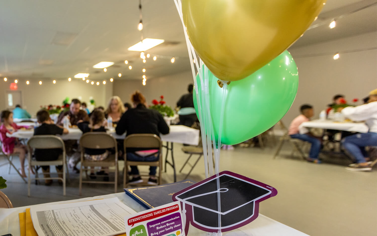 Strengthening families program graduation at Westview Behavioral Health in Greenwood, South Carolina.