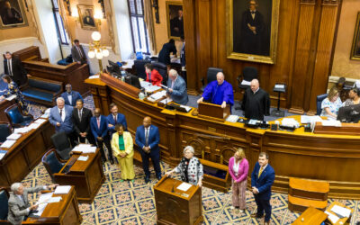 Sen. Katrina Shealy speaks in the South Carolina Senate