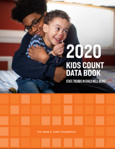 2020 KIDS COUNT Data Book cover