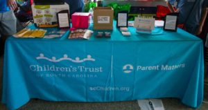 Parent Matters Event - Information Table