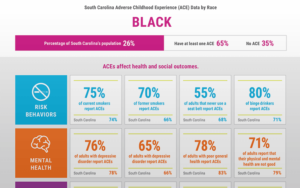 South Carolina adverse childhood experience (ACE) Data by Race profile