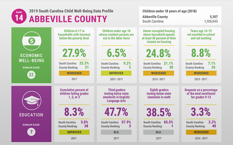 SC Child Well-Being Data Profile 2019