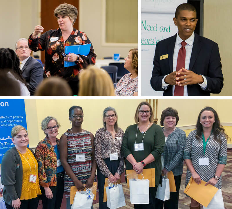 South Carolina Child Well-Being Coalition collage