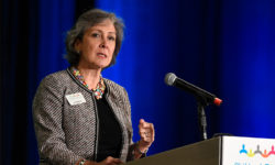 Sue Williams speaks at the 2019 Building Hope for Children Conference