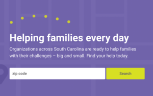 SC Parents website search bar